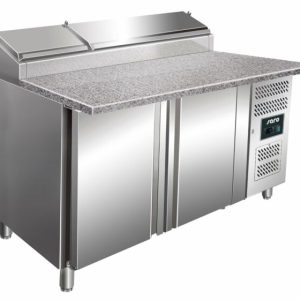 SARO Pizza Belegstation SH 1500mm, Granitarbeitsplatte, 1/3 GN SARO Pizza Belegstation SH 1500mm, Granitarbeitsplatte, 1/3 GN