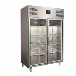 SARO Gewerbekühlschrank mit Glastür 2/1 GN 1200 TNG SARO Gewerbekühlschrank mit Glastür 2/1 GN 1200 TNG