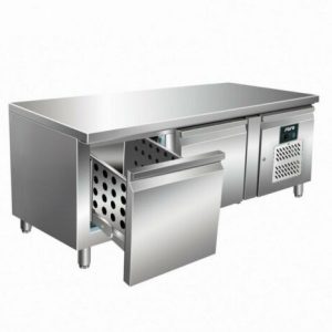SARO Unterbaukühltisch UGN 2100 TN-2S GN1/1, 2 Schubladen, 1360x700x650mm SARO Unterbaukühltisch UGN 2100 TN-2S GN1/1, 2 Schubladen, 1360x700x650mm