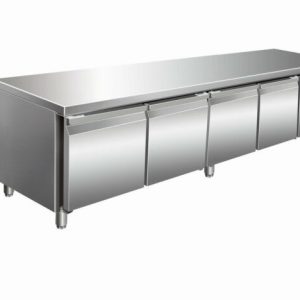 SARO Unterbaukühltisch UGN 4100 TN, 4 Türen GN1/1, 2230x700x650mm SARO Unterbaukühltisch UGN 4100 TN, 4 Türen GN1/1, 2230x700x650mm