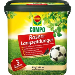 Compo Rasen-Langzeitdünger für 320 m² 8 kg Compo Rasen-Langzeitdünger für 320 m² 8 kg