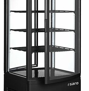 SARO Kühlvitrine mit Doppeltür SC100DT schwarz, 98 Liter SARO Kühlvitrine mit Doppeltür SC100DT schwarz, 98 Liter