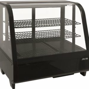 SARO Kühlvitrine KATRIN, 100 Liter schwarz SARO Kühlvitrine KATRIN, 100 Liter schwarz
