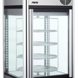 Panorama Kuchenvitrine 351 G LED (bronze) mit 5 Rosten Panorama Kuchenvitrine 351 G LED (bronze) mit 5 Rosten