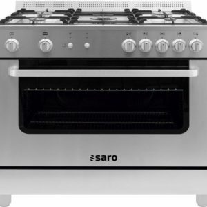 SARO Gas-Herd 5 Brenner mit Gasbackofen TS95C71X SARO Gas-Herd 5 Brenner mit Gasbackofen TS95C71X