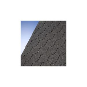 Karibu  Schindeln Biberschw schwarz 3 m²