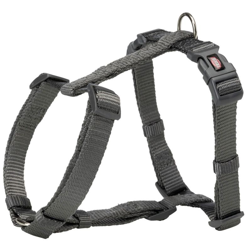 Trixie Premium H-Geschirr graphit M-L 52-75 cm