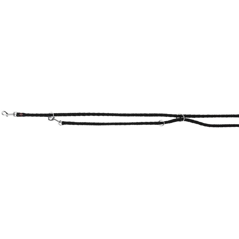 Trixie Cavo V-Leine schwarz S-M 2m/12 mm