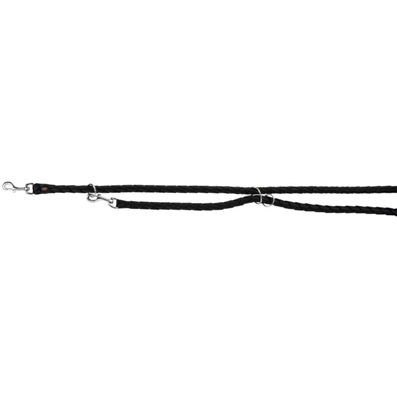 Trixie  Cavo V-Leine schwarz L-XL 2m/18 mm