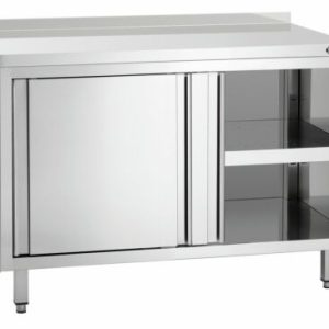 Edelstahltisch mit Räder 1000x700x850mm