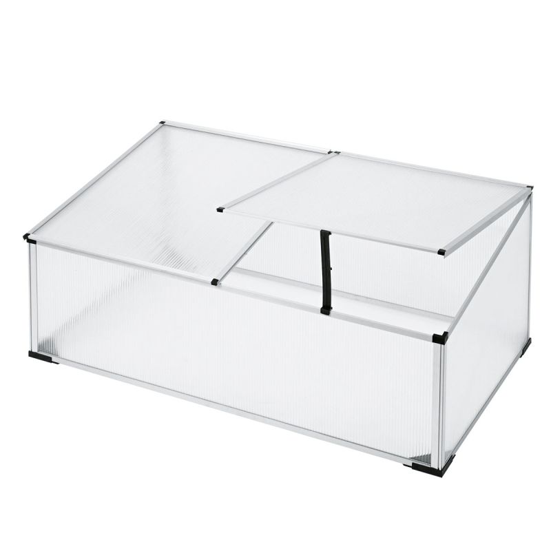 Wingart Frühbeet transparent 100 x 60 x 40 cm