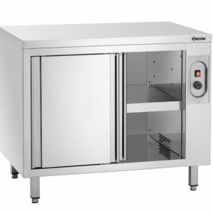 Wärmeschrank mit Schiebetüren und Zwischenboden, Breite 1000mm Wärmeschrank mit Schiebetüren und Zwischenboden, Breite 1000mm