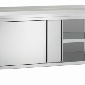 Wärmeschrank mit Schiebetüren und Zwischenboden, Breite 1800, mit Aufkantung Wärmeschrank mit Schiebetüren und Zwischenboden, Breite 1800, mit Aufkantung