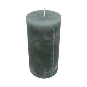 Ambientis Rustikkerze 68 x 130 mm mint Frostfinish Ambientis Rustikkerze 68 x 130 mm mint Frostfinish