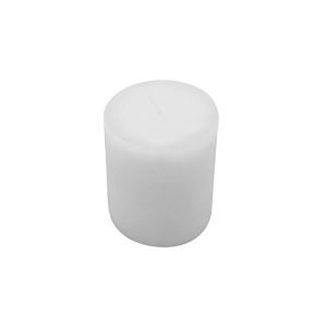 Ambientis Rustikkerze 68 x 80 mm weiss Frostfinish Ambientis Rustikkerze 68 x 80 mm weiss Frostfinish