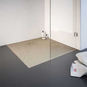 Schulte Express Plus Duschwa Mineralg Steinstr Quadrat -Plan 1200 x 1200 sand Schulte Express Plus Duschwa Mineralg Steinstr Quadrat -Plan 1200 x 1200 sand