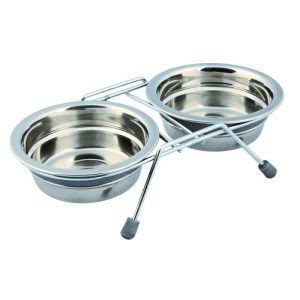 Trixie Eat on Feet Napf-Set Klapperschutz 2 x 0,25 Trixie Eat on Feet Napf-Set Klapperschutz 2 x 0,25