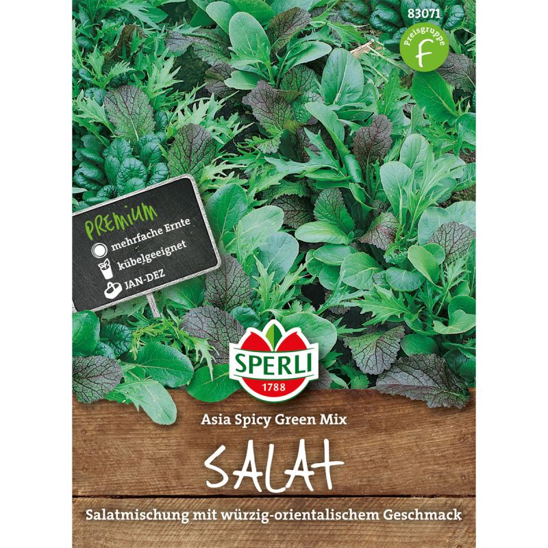 Sperli Asia-Salatmischung Asia Spicy Green Mix