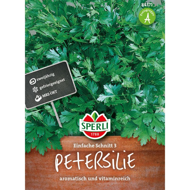 Sperli Petersilie Einfache Schnitt 3
