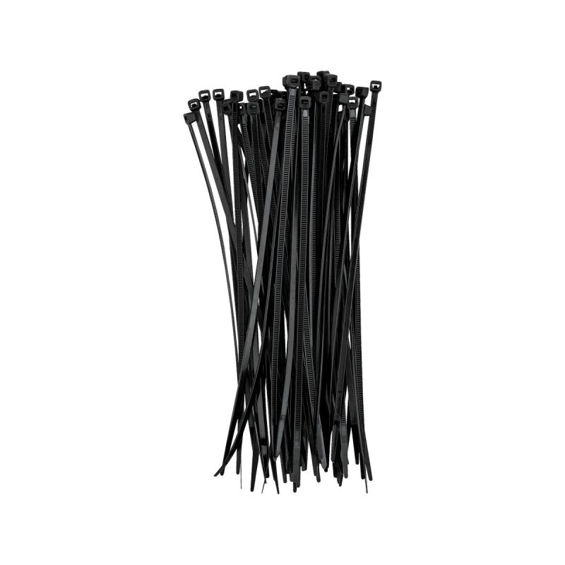 Basic Kabelbinder 20 cm schwarz 50 Stück