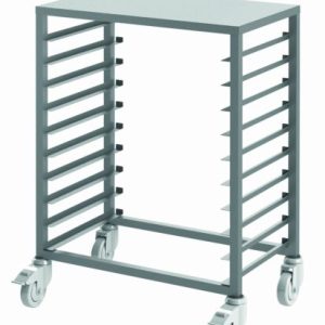 SCHNEIDER Glasiertisch Regalwagen Quereinschub, 460x615x900mm, 10 Auflagen SCHNEIDER Glasiertisch Regalwagen Quereinschub, 460x615x900mm, 10 Auflagen