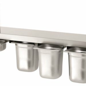 Gewürzbord, 4×1/6GN,800x200x150 mm Gewürzbord, 4×1/6GN,800x200x150 mm