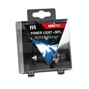 Unitec Auto Scheinwerferlampe h4 Power Light 2 Stück Unitec Auto Scheinwerferlampe h4 Power Light 2 Stück