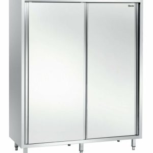 BARTSCHER Edelstahl Hochschrank 700, Schiebetüren, 1600x700x2000mm BARTSCHER Edelstahl Hochschrank 700, Schiebetüren, 1600x700x2000mm