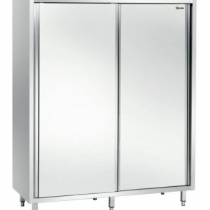 BARTSCHER Edelstahl Hochschrank 600, Schiebetüren, 1600x600x2000mm BARTSCHER Edelstahl Hochschrank 600, Schiebetüren, 1600x600x2000mm