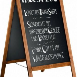SARO Kundenstopper Menütafel Kreidetafel IVAR, 700×1200 mm SARO Kundenstopper Menütafel Kreidetafel IVAR, 700×1200 mm