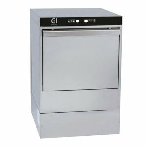 Gastro-Inox Glasspülmaschine, Dosierpumpen, Ablaufpumpe, Zerbrechender Tank, 50x50cm, 230V Gastro-Inox Glasspülmaschine, Dosierpumpen, Ablaufpumpe, Zerbrechender Tank, 50x50cm, 230V