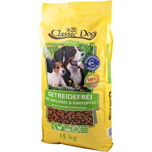 Classic Dog Geflgel und Kartoffel getreidefrei 15kg Classic Dog Geflgel und Kartoffel getreidefrei 15kg