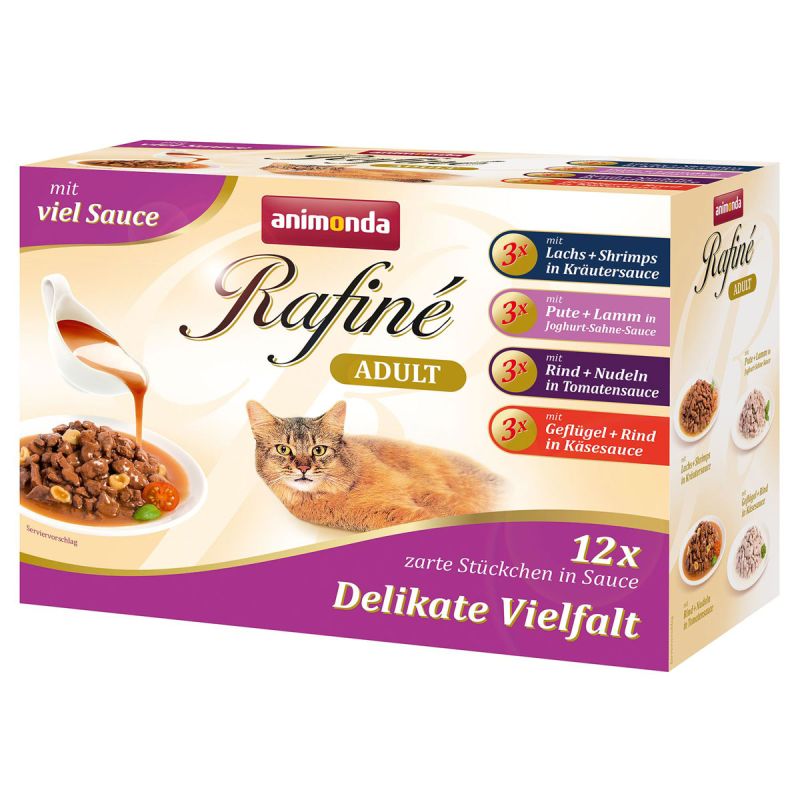 animonda Rafine  Cat Soupé 12 x 100g Portionsbeutel
