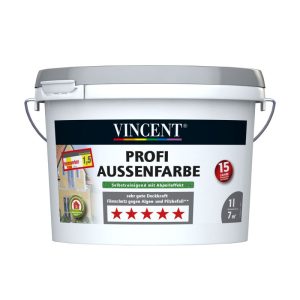 Vincent Profi Außenfarbe 1 L Vincent Profi Außenfarbe 1 L