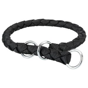 Trixie  Cavo Zug-Stop-HB sw L 47-55 cm/18 mm