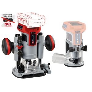 Einhell Akku-Oberfräse /-Kantenfräse TP-RO 18 Set Li BL – Solo Einhell Akku-Oberfräse /-Kantenfräse TP-RO 18 Set Li BL – Solo