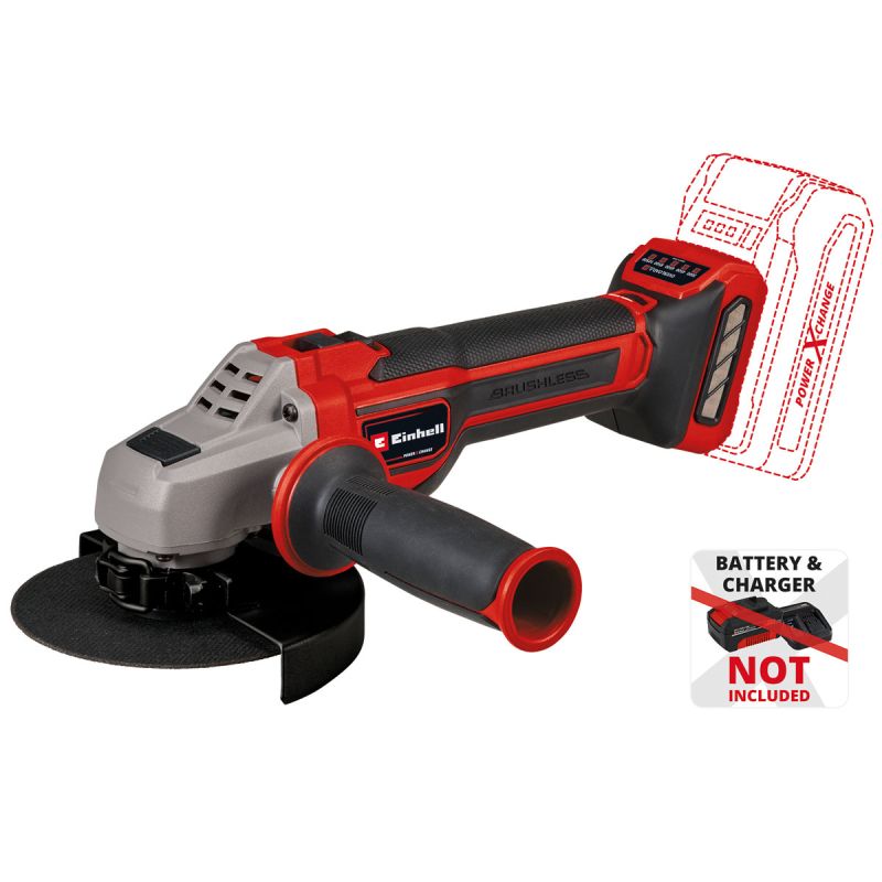Einhell Akku-Winkelschleifer TP-AG 18/125 CE Q Li - Solo