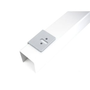 Hibitaro Winkel zur Wandmontage für Bodensysteme 2er Set für 1-läufige Schiene Aluminium Hibitaro Winkel zur Wandmontage für Bodensysteme 2er Set für 1-läufige Schiene Aluminium