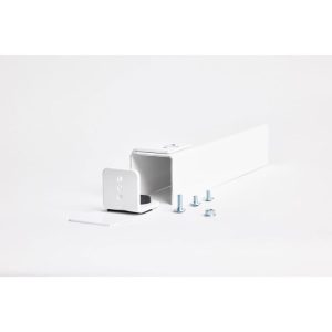 Hibitaro Endkappen für obere Laufschiene für 1-läufige Deckenschiene Weiß Matt Hibitaro Endkappen für obere Laufschiene für 1-läufige Deckenschiene Weiß Matt