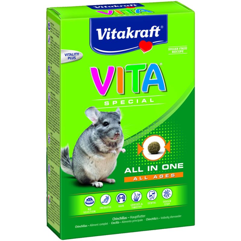 Vitakraft Nager Vita Special Regular 600g Chinchilla