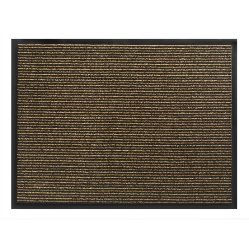 Fußmatte Lines braun 80 x 120 cm