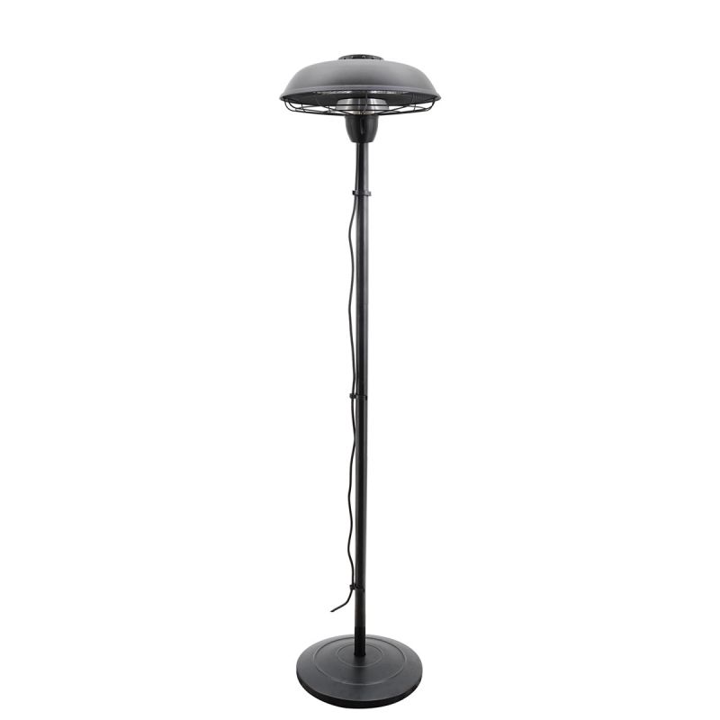 MyFireTool Elektro-Heizstrahler schwarz 198 x 45 cm