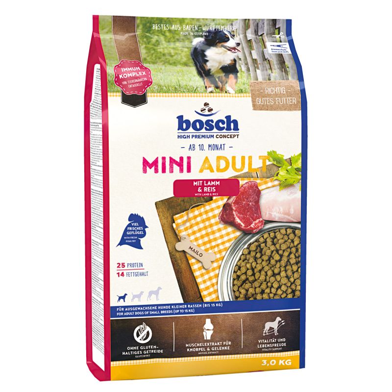 Mini Adult Lamm und Reis 3 kg
