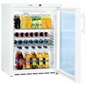 KBS Glastürkühlschrank unterbaufähig FKUv 1613, 141L KBS Glastürkühlschrank unterbaufähig FKUv 1613, 141L