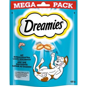Katzensnack Dreamies mit Lachs 180 g Katzensnack Dreamies mit Lachs 180 g