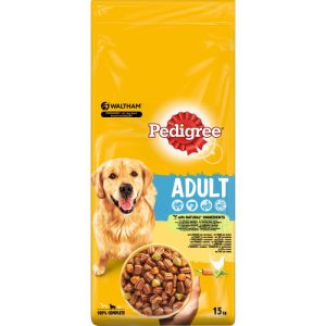 Pedigree Trockenfutter Huhn und Gemüse 15 kg Pedigree Trockenfutter Huhn und Gemüse 15 kg