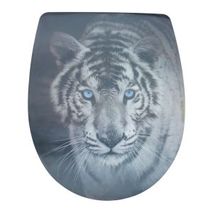 Valblue WC-Sitz Tiger grau/blau inkl Soft Close-Funktion Valblue WC-Sitz Tiger grau/blau inkl Soft Close-Funktion