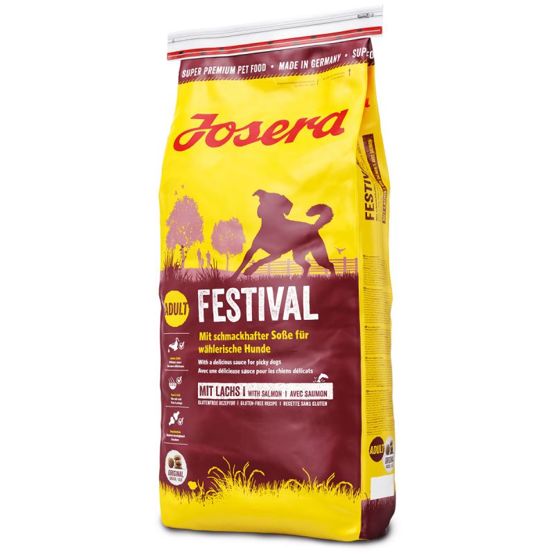 Josera Hundefutter Festival mit Lachs 12,5 kg glutenfrei