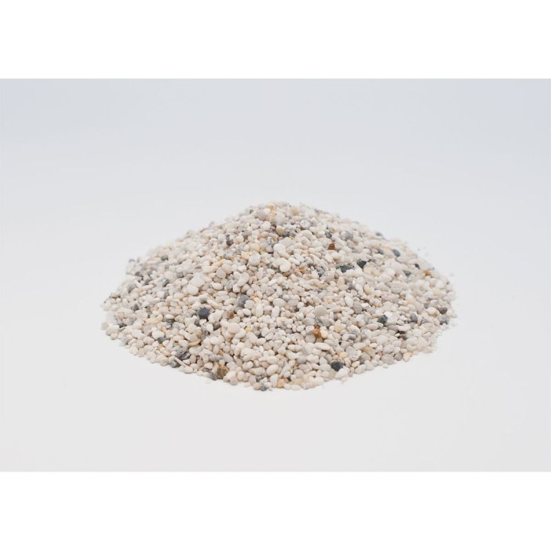 Naturkies 2-4 mm 25 kg weiß