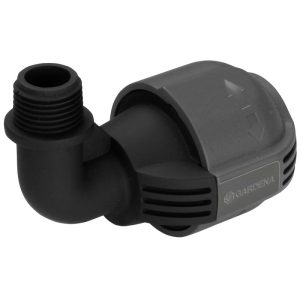 Gardena L-Stück 25 mm 1/2 Zoll Außengewinde Gardena L-Stück 25 mm 1/2 Zoll Außengewinde